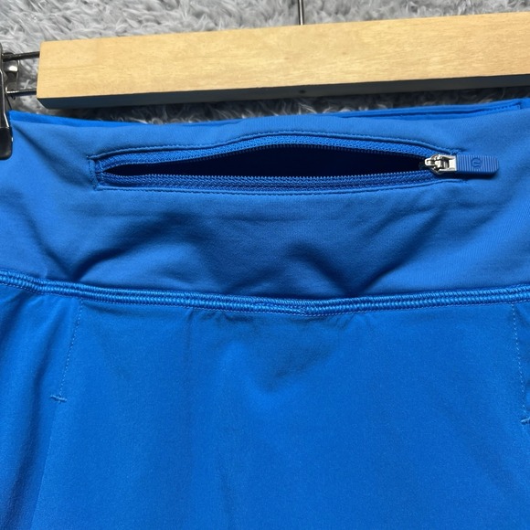 Lululemon Skort Womens 10 Blue Pace Rival Mid Rise Skirt Running Tennis Golf - Picture 4 of 12